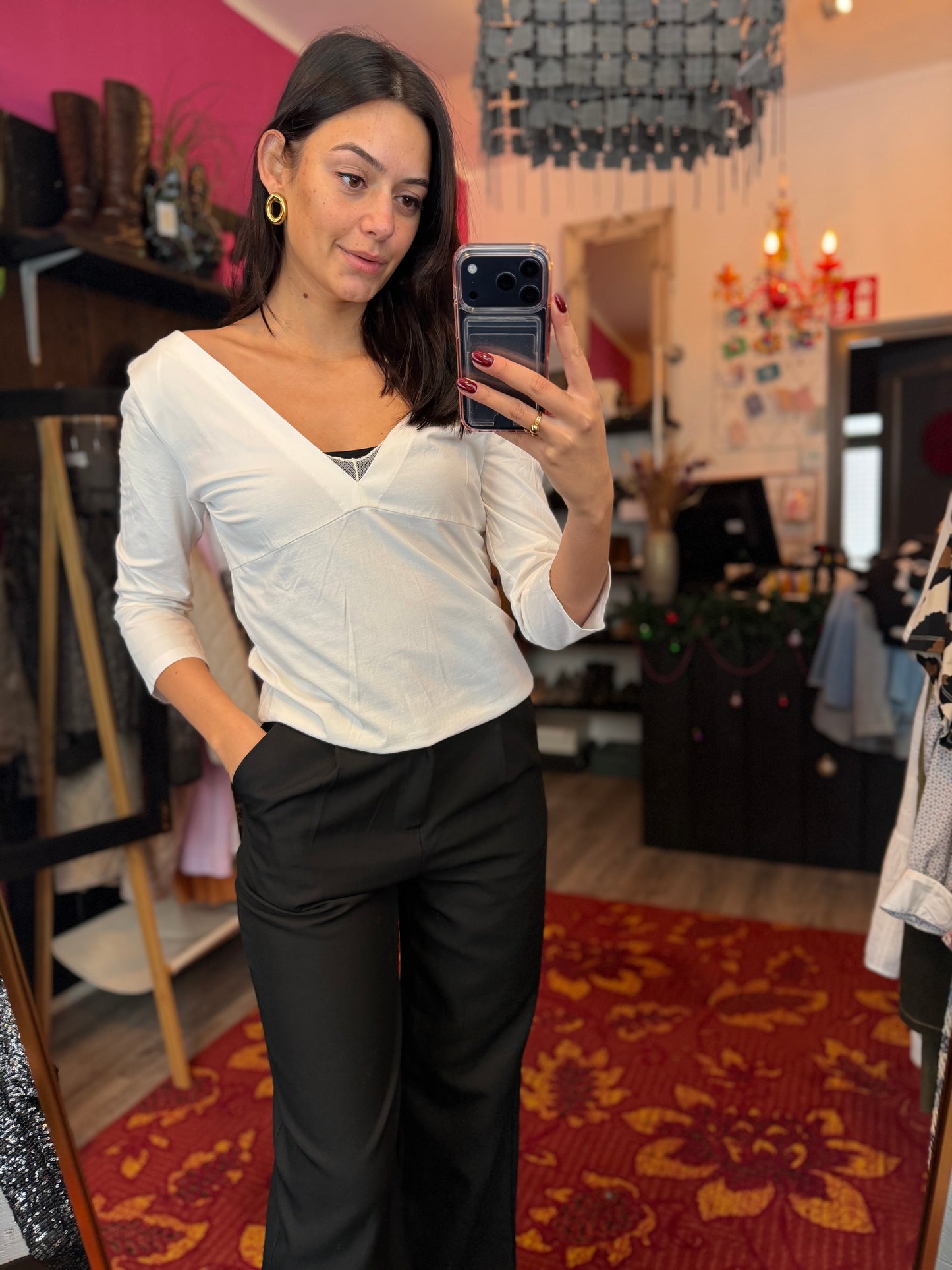 283-74 Strenesse top maat 44