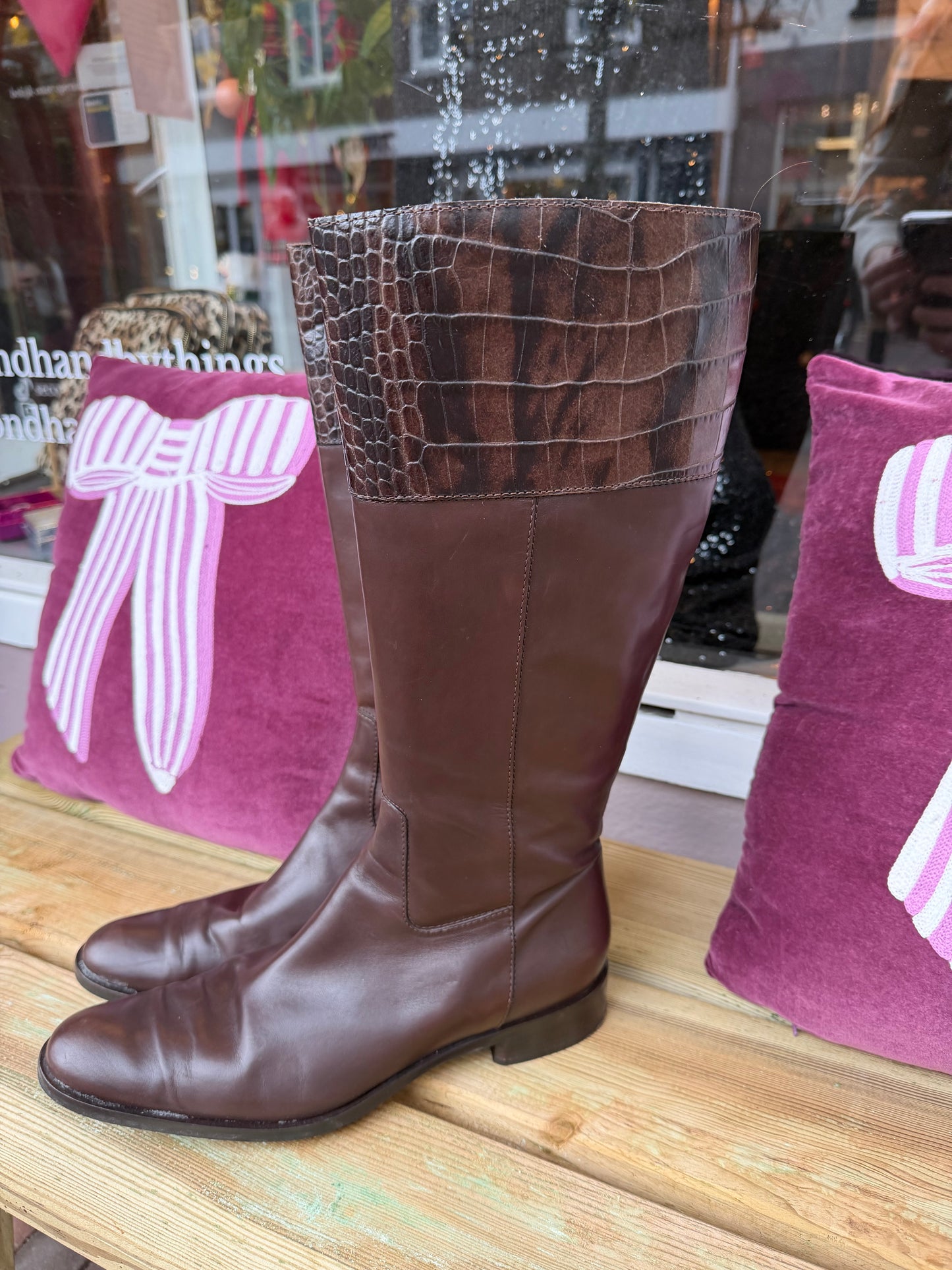 254-71 Brunella laarzen met 40,5