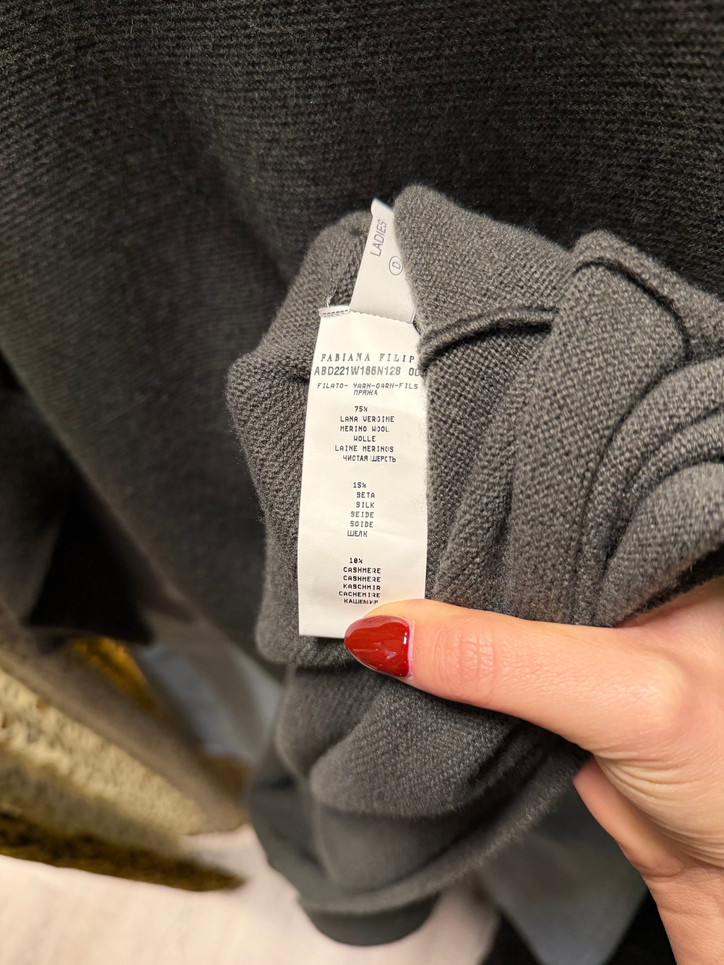 254-75 Fabiana Filippi jurk groen maat 44