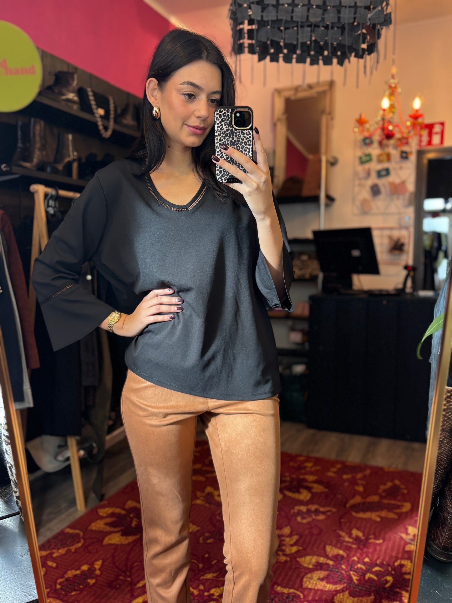 260-142 Miss etam blouse maat XL nieuw