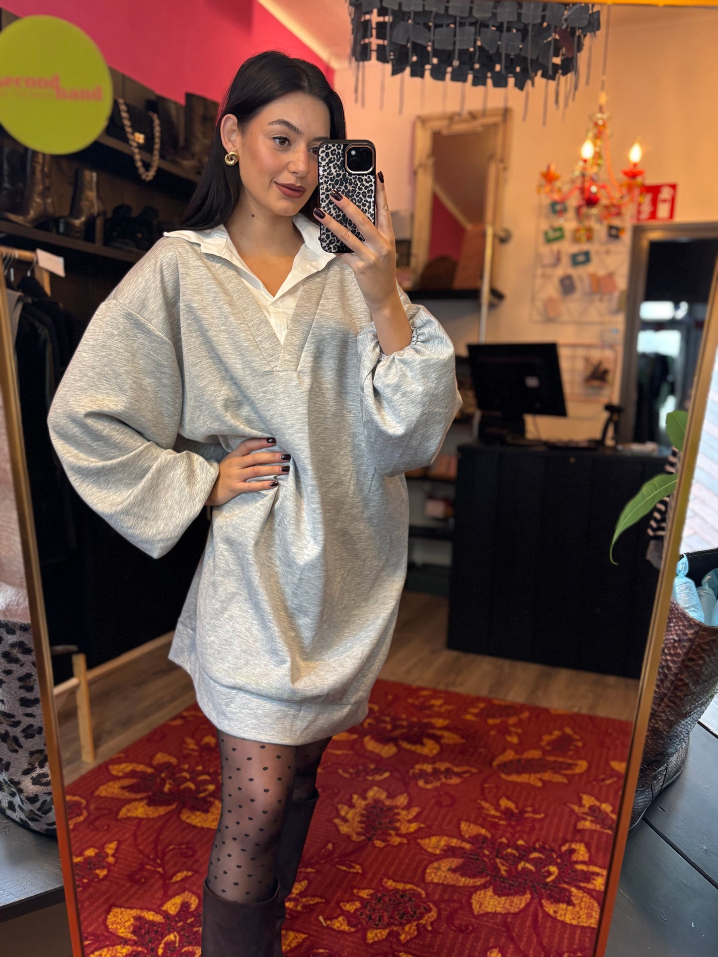 459-56 New collection blouse jurk maat 4XL/5XL