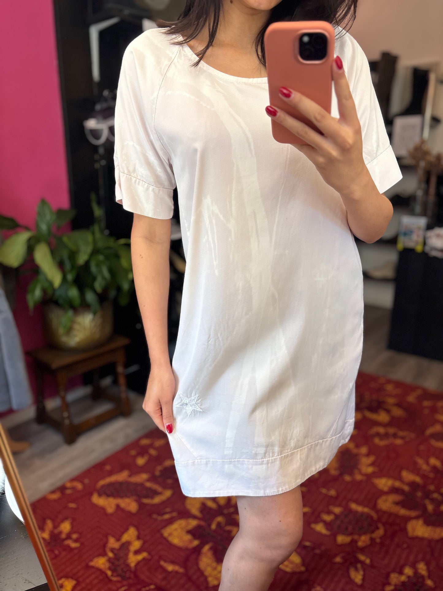 418-9 Transfer jurk maat M