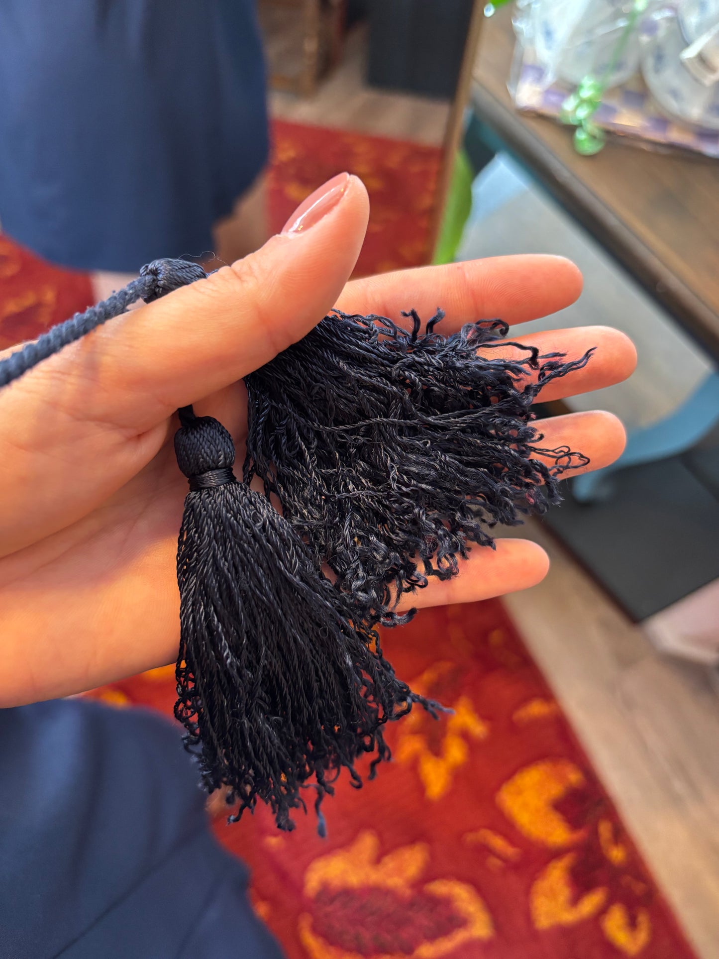 31-72 Michael kors jurk donkerblauw maat M