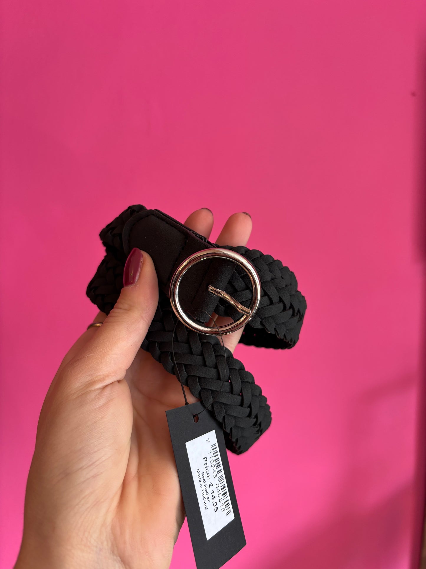 Joss riem braid black