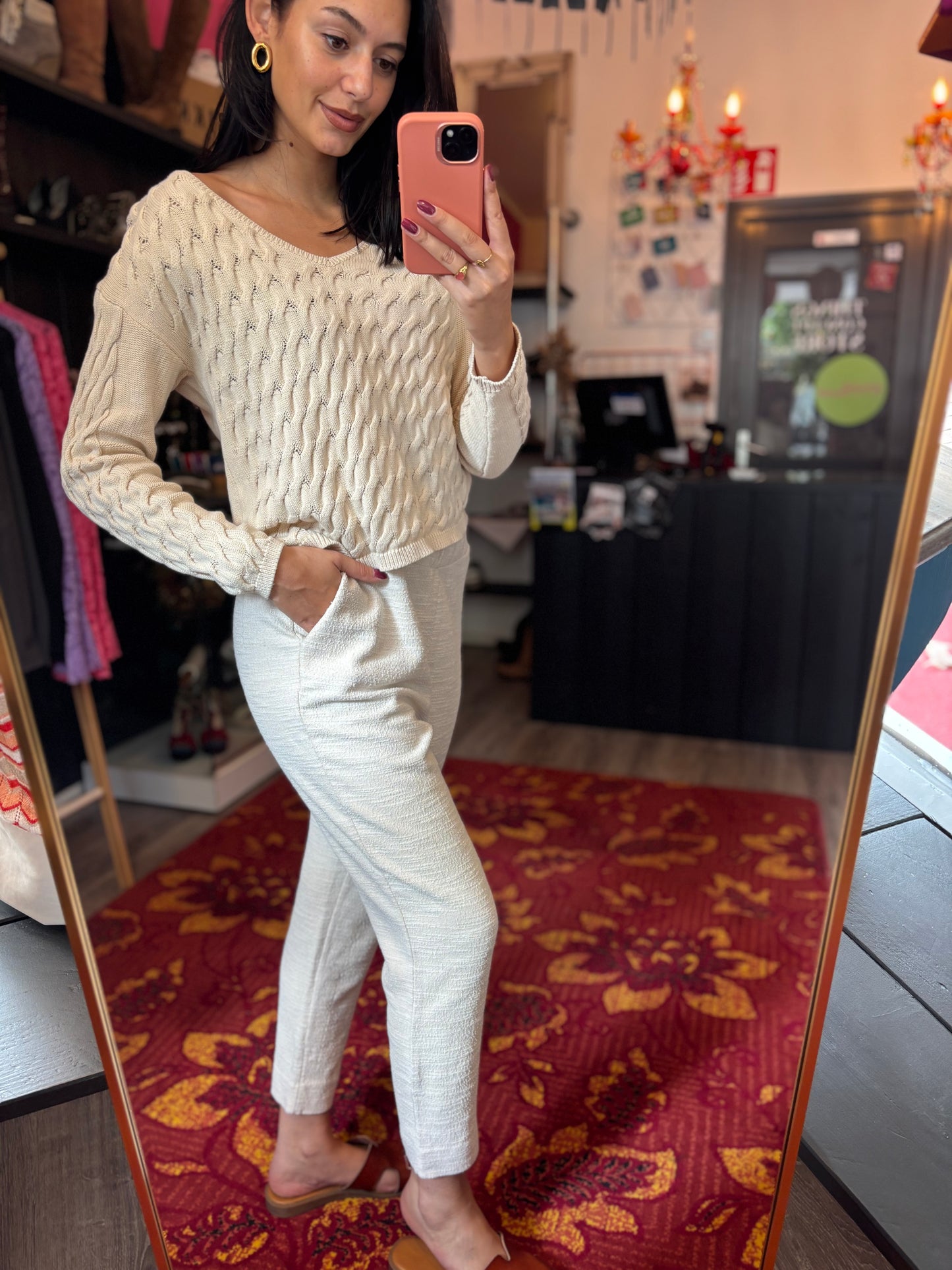 89-59 Selected femme broek maat M