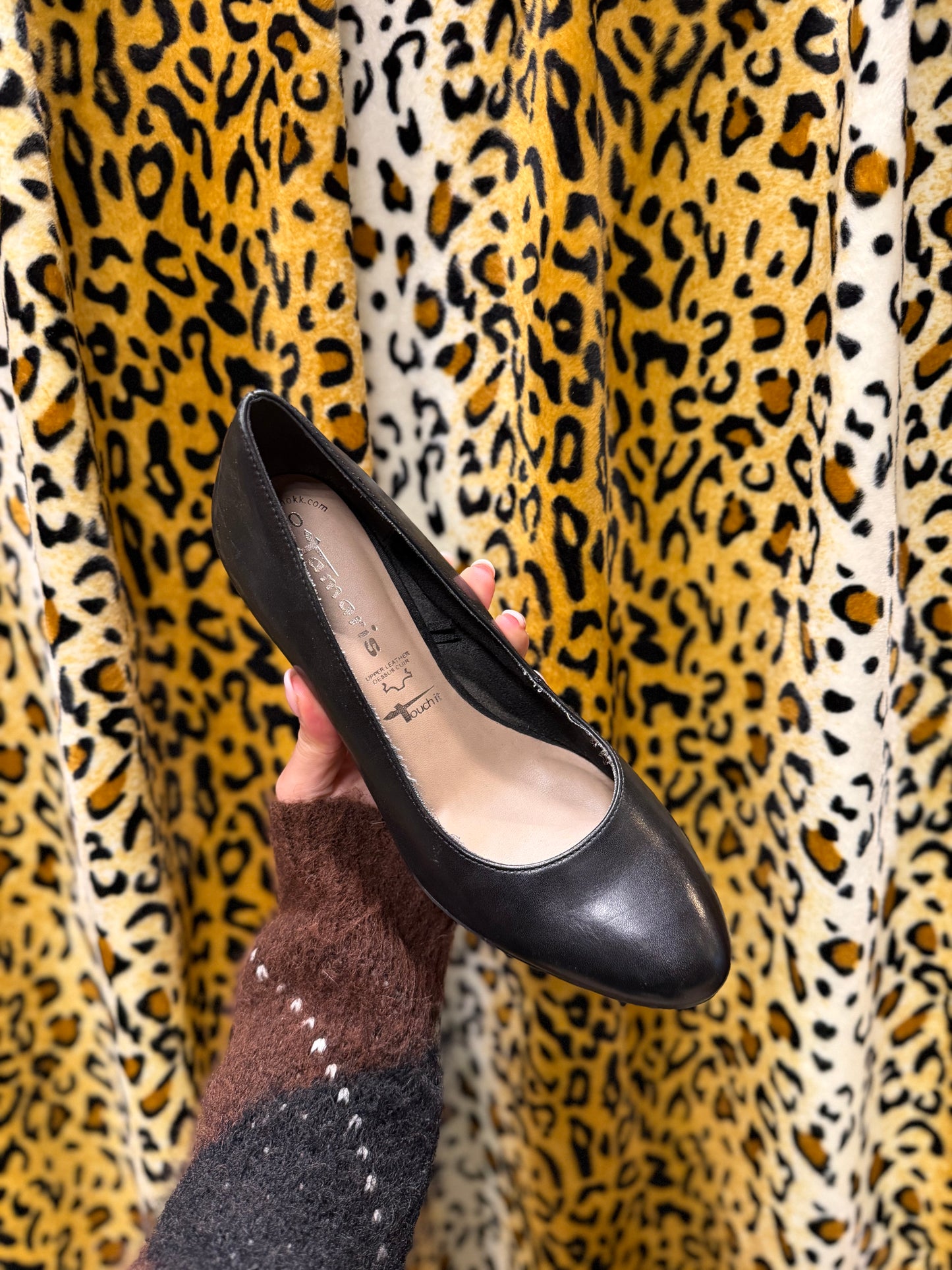 46-36 Tamaris zwarte pumps maat 40