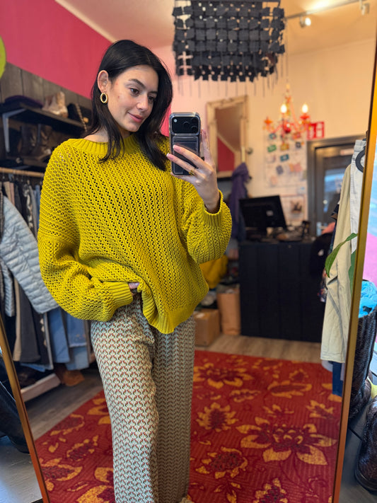 486-2 King Louie viscose broek maat XL