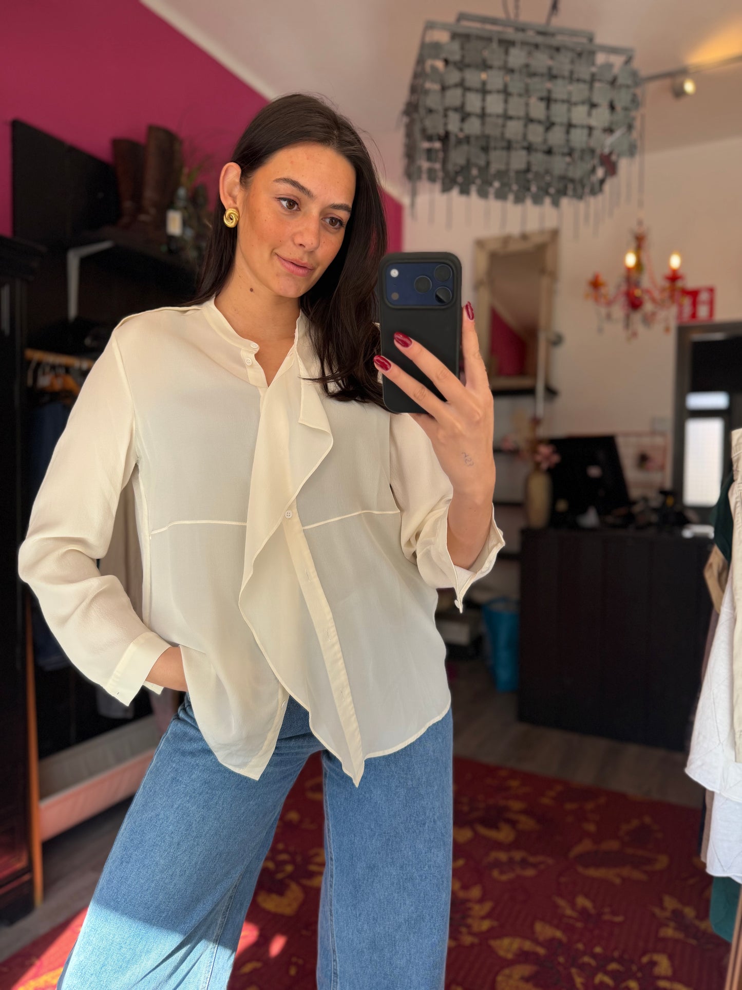 254-129 Luisa Cerano blouse maat 42