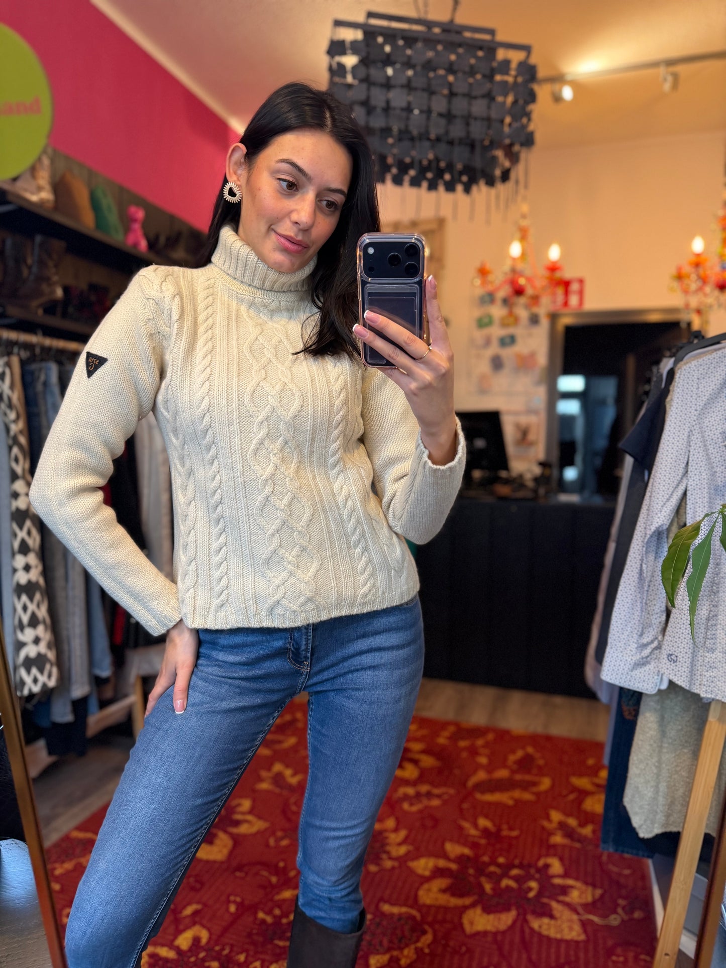 411-159 G-star trui wol maat S