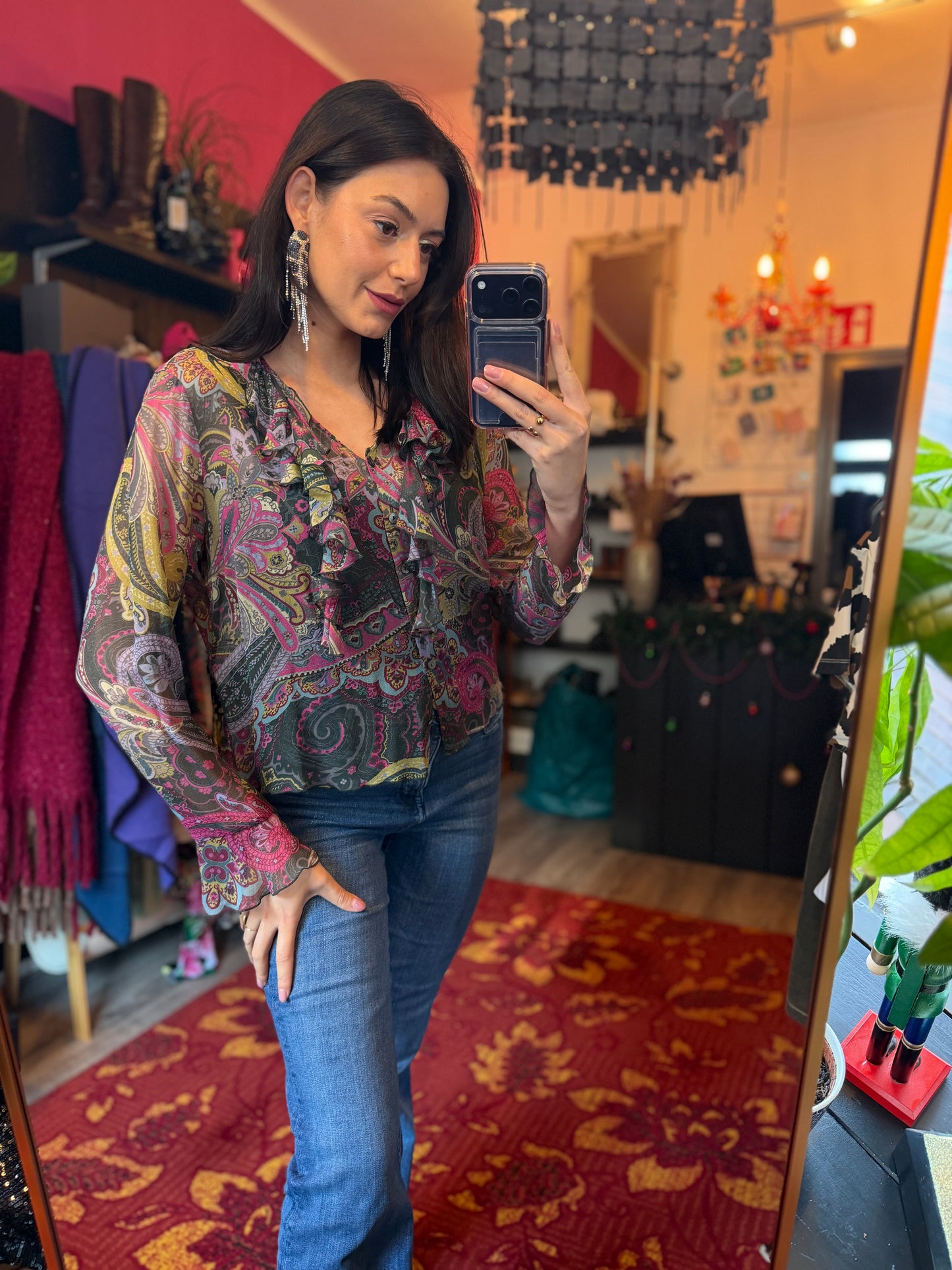 254-72 Marella blouse maat 42 (IT48)