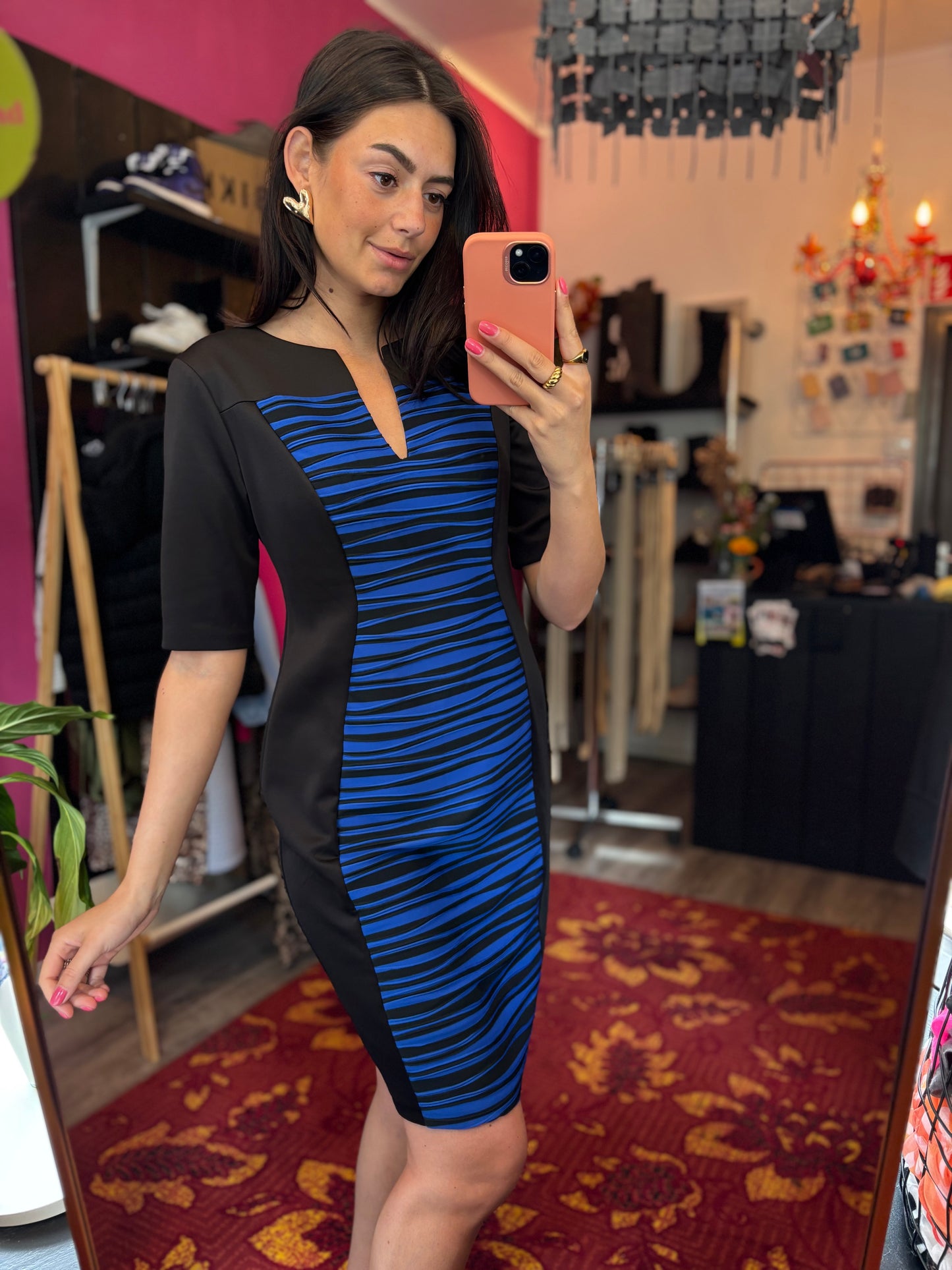 411-62 Connected apparel jurk maat 38