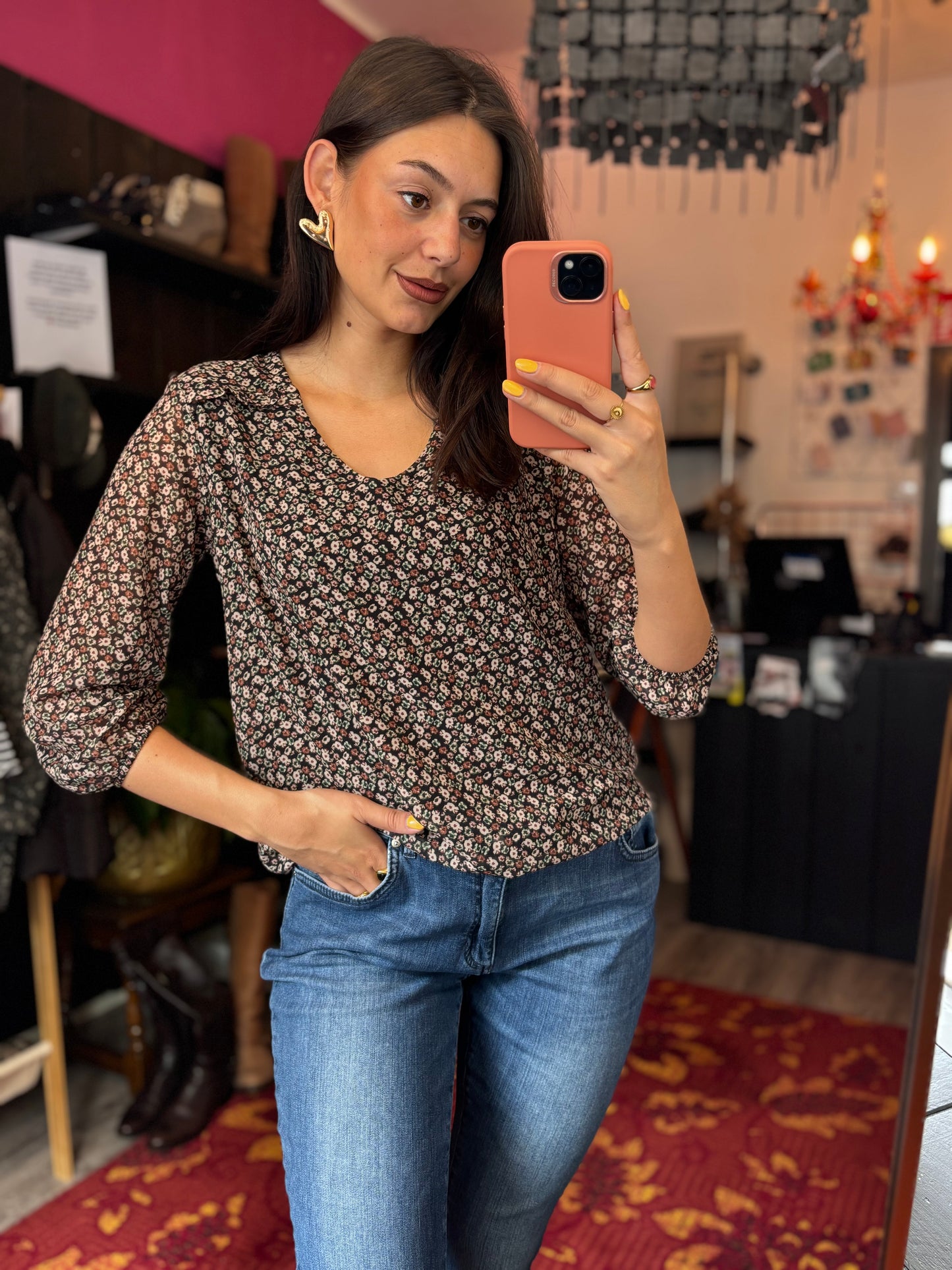 83-224 Emmalou blouse size S