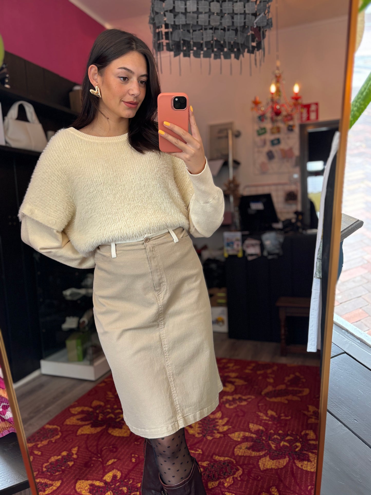 453-3 Armor Lux skirt size 46