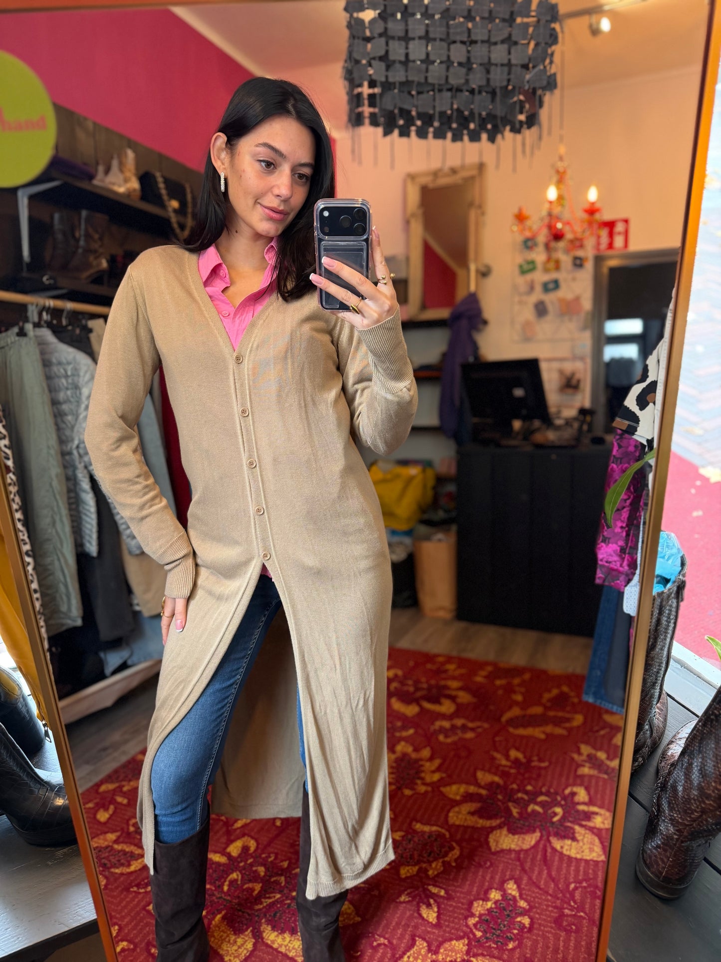 283-99 Simple vest maat L