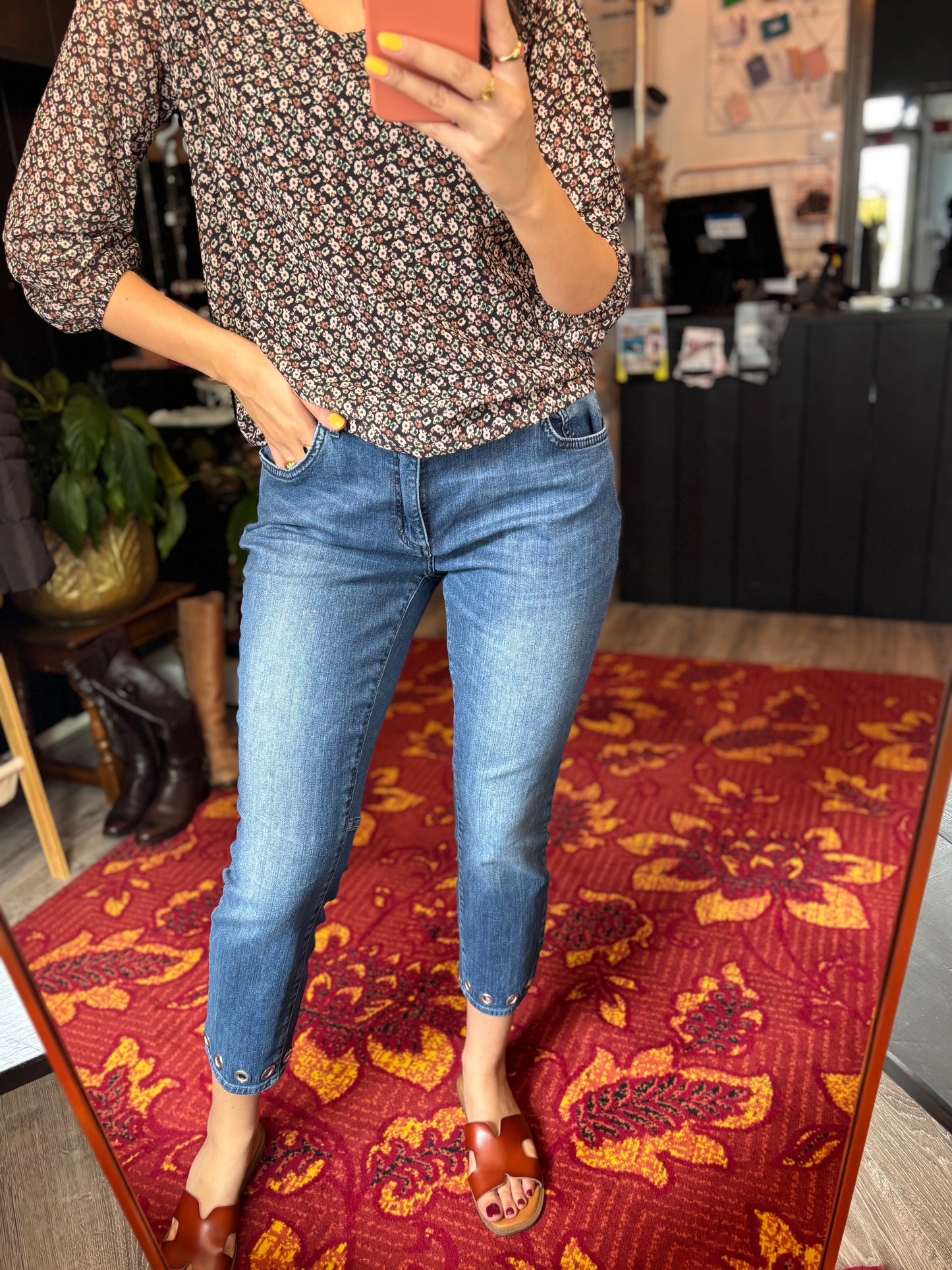 452-81 Claudia strater jeans maat 44