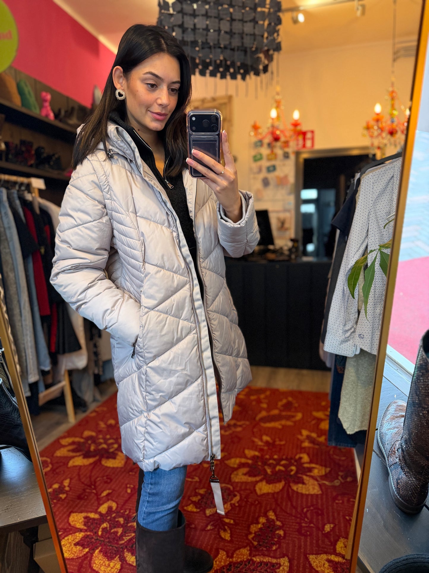 452-111 Adagio parka jas maat 44