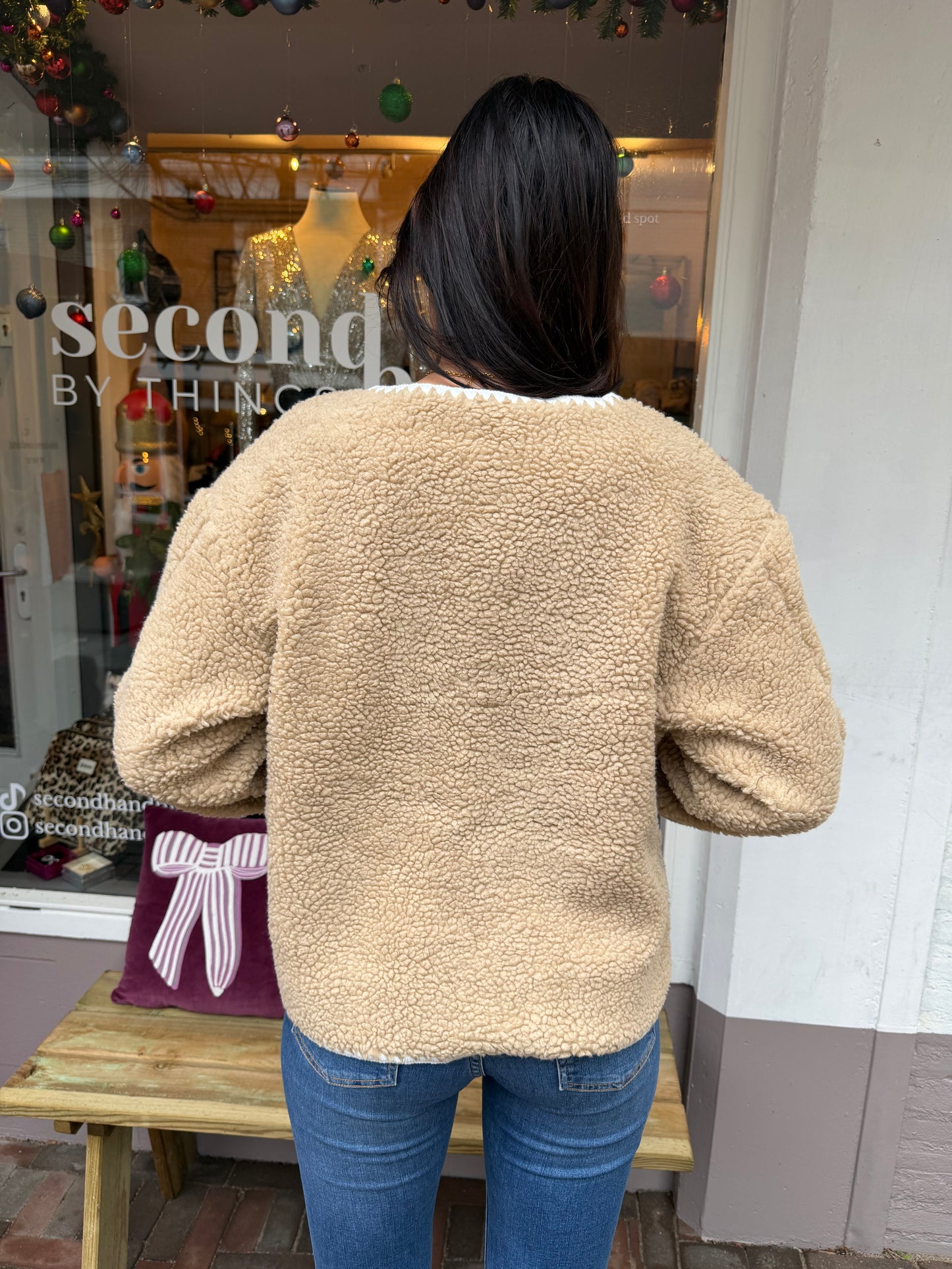 400-157 Gimme teddy jasje/vest maat M