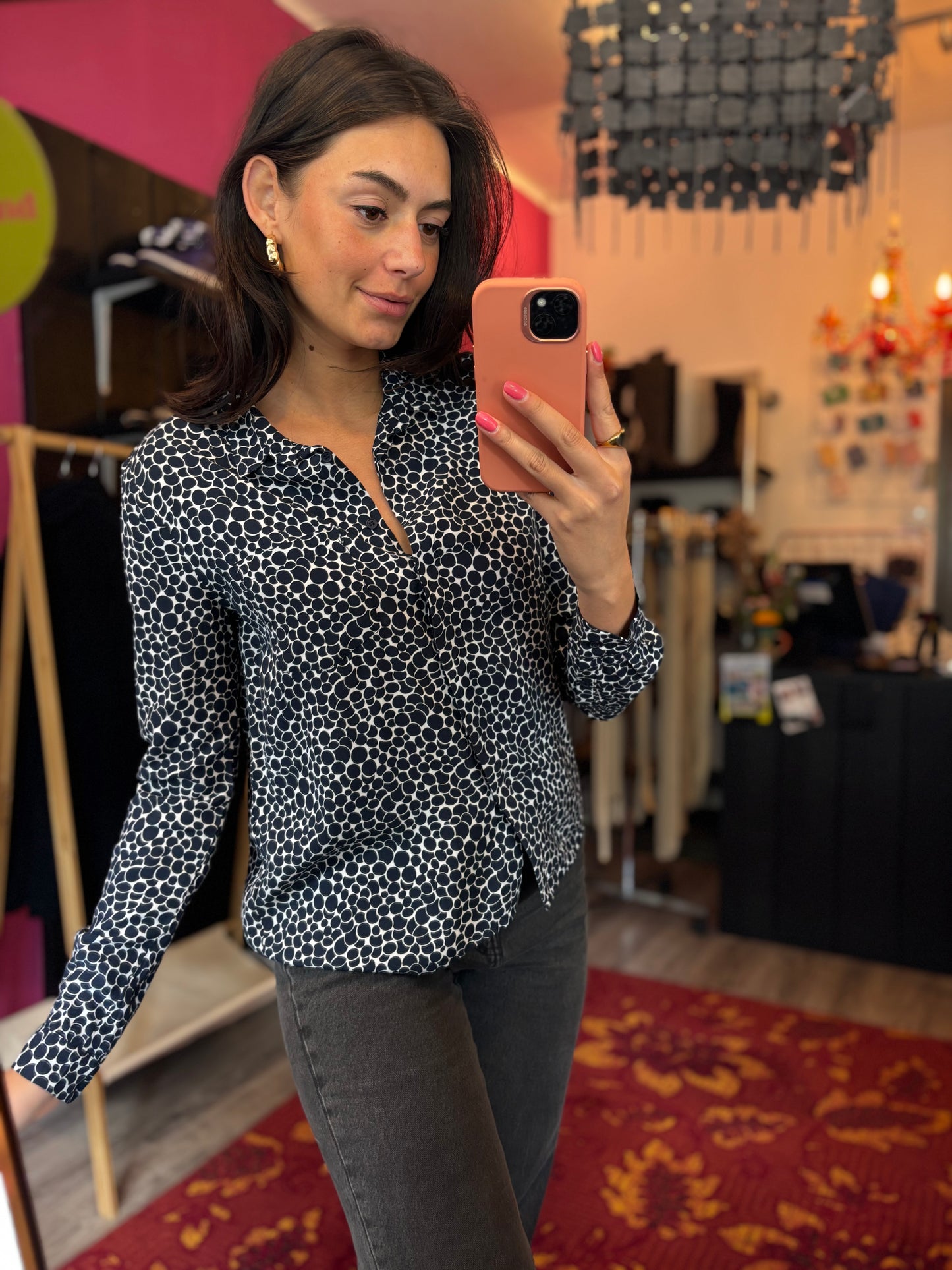 342-52 Mbym blouse size XS