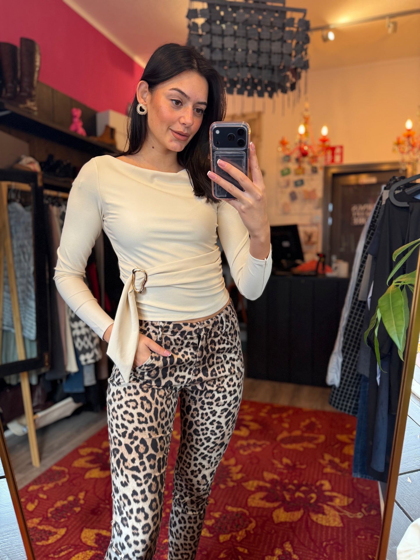 400-155 Amish top maat M nieuw