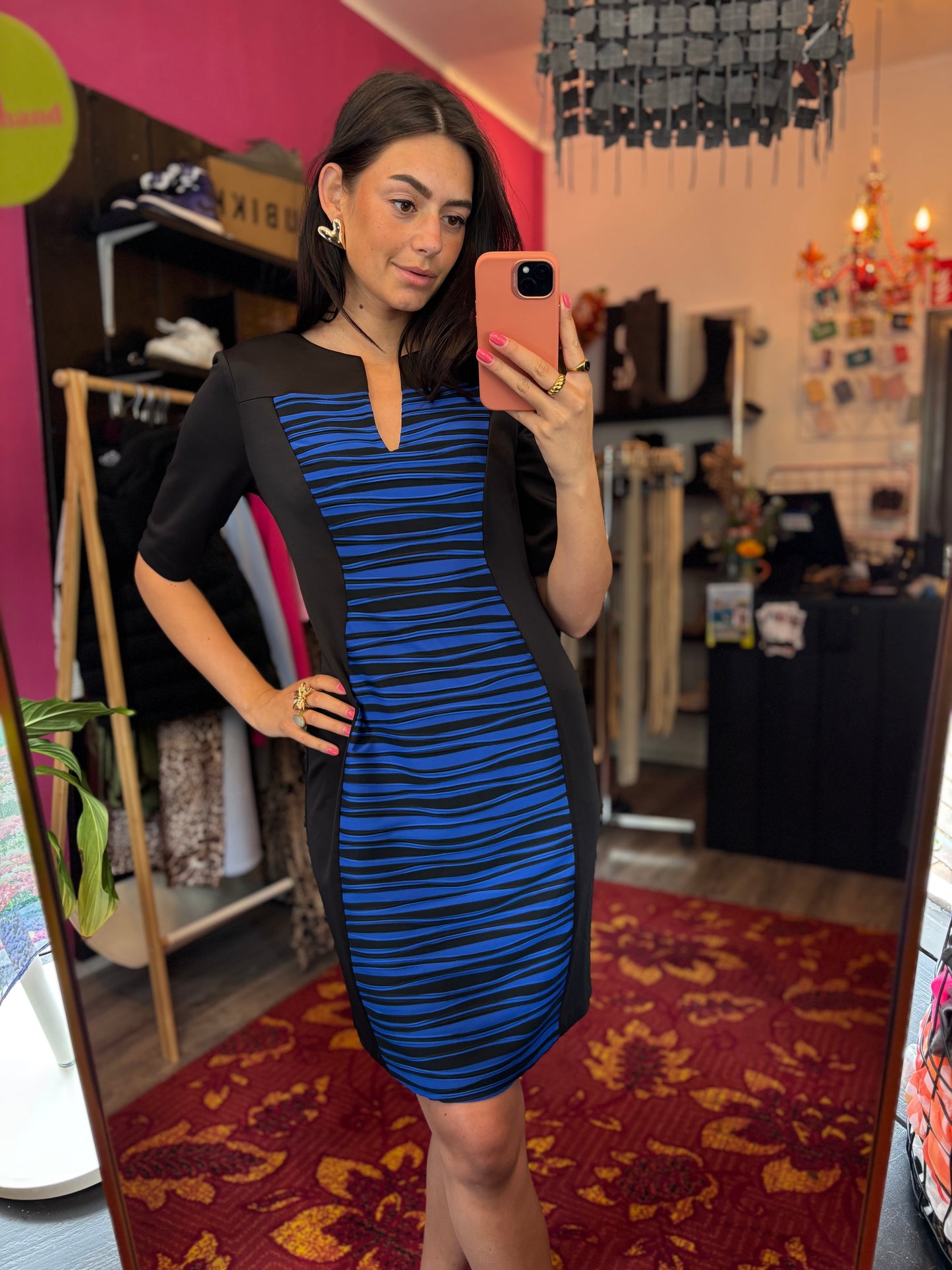 411-62 Connected apparel jurk maat 38