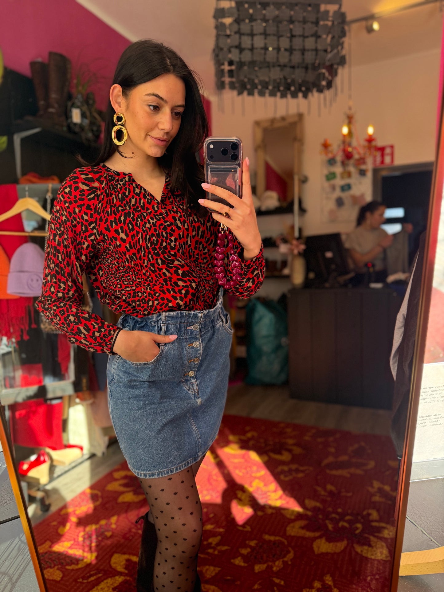 411-215 Geisha blouse maat M