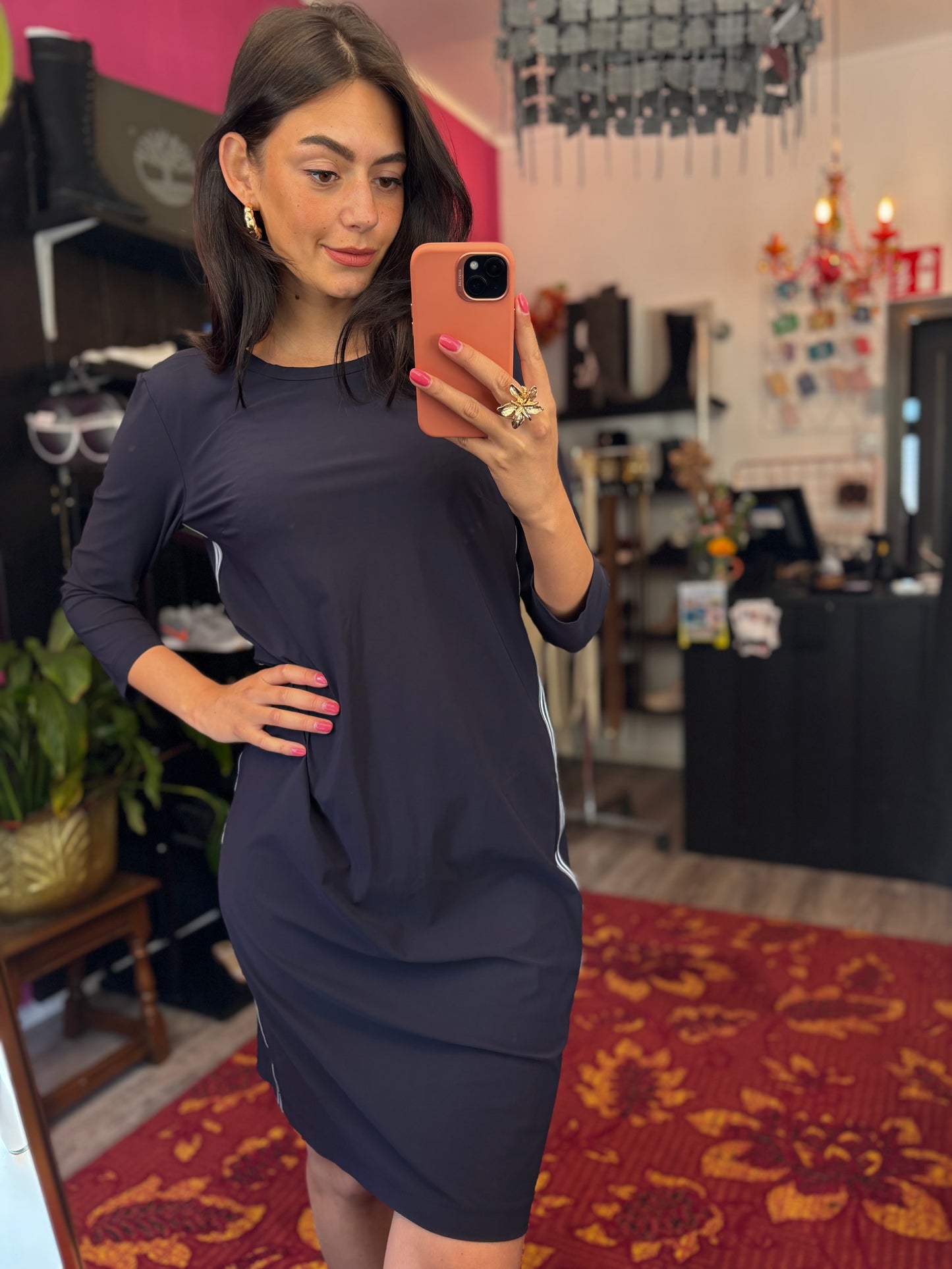 427-7 Trvl dress size S