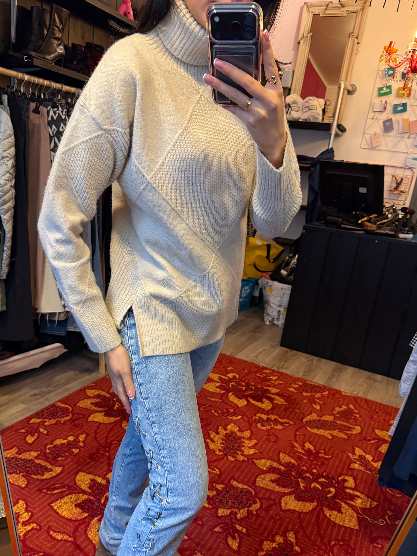 71-56 Silver Creek trui maat XS