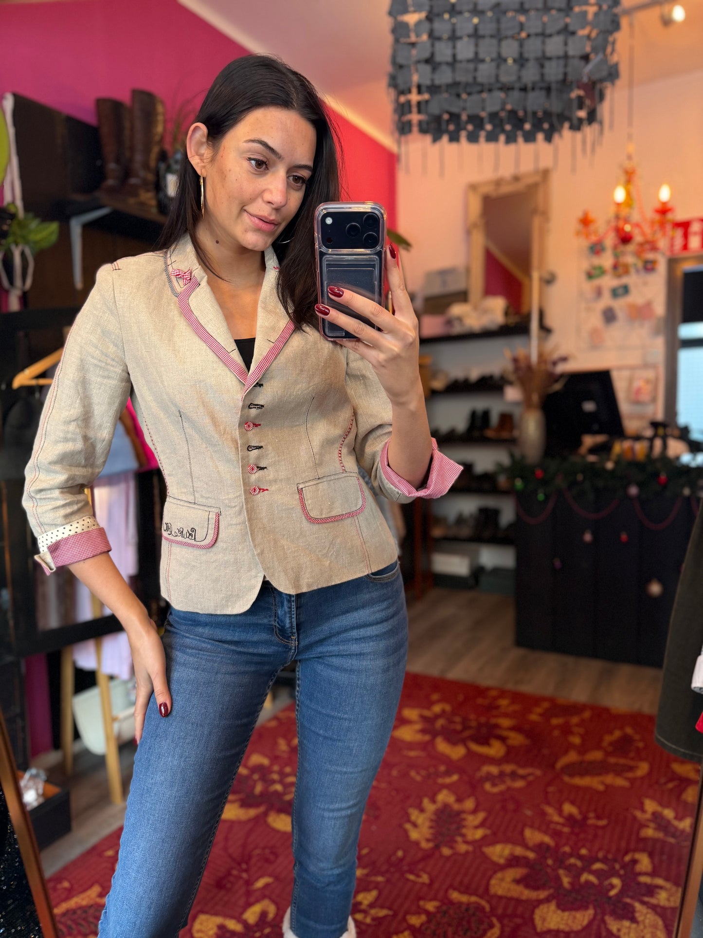 478-60 Poupée chic blazer maat 38