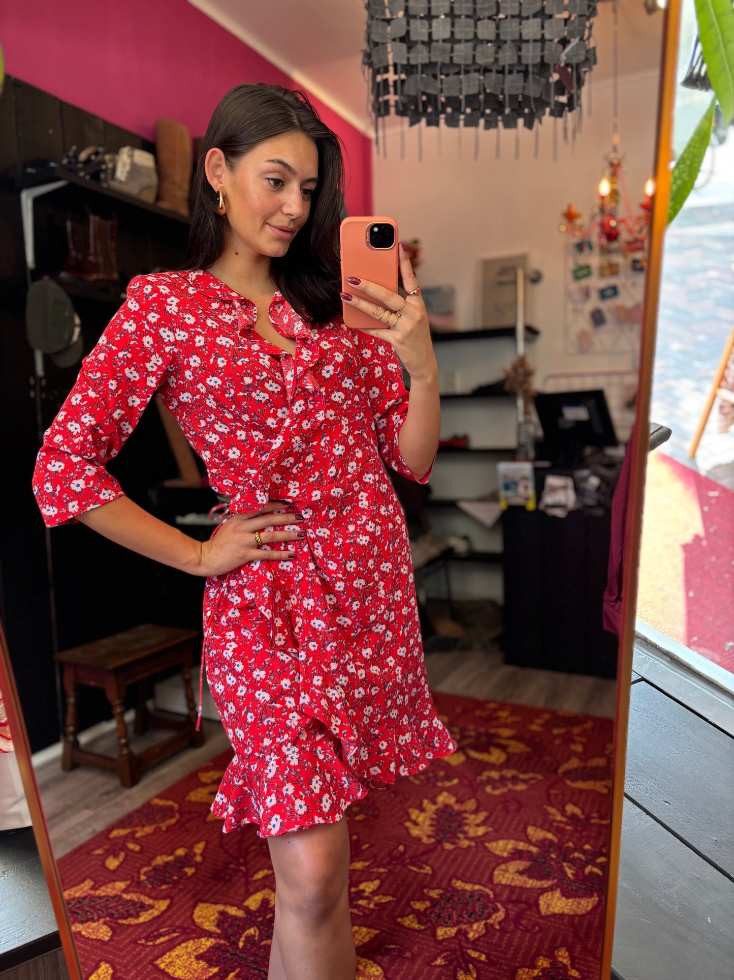 458-37 Vero moda jurk maat L