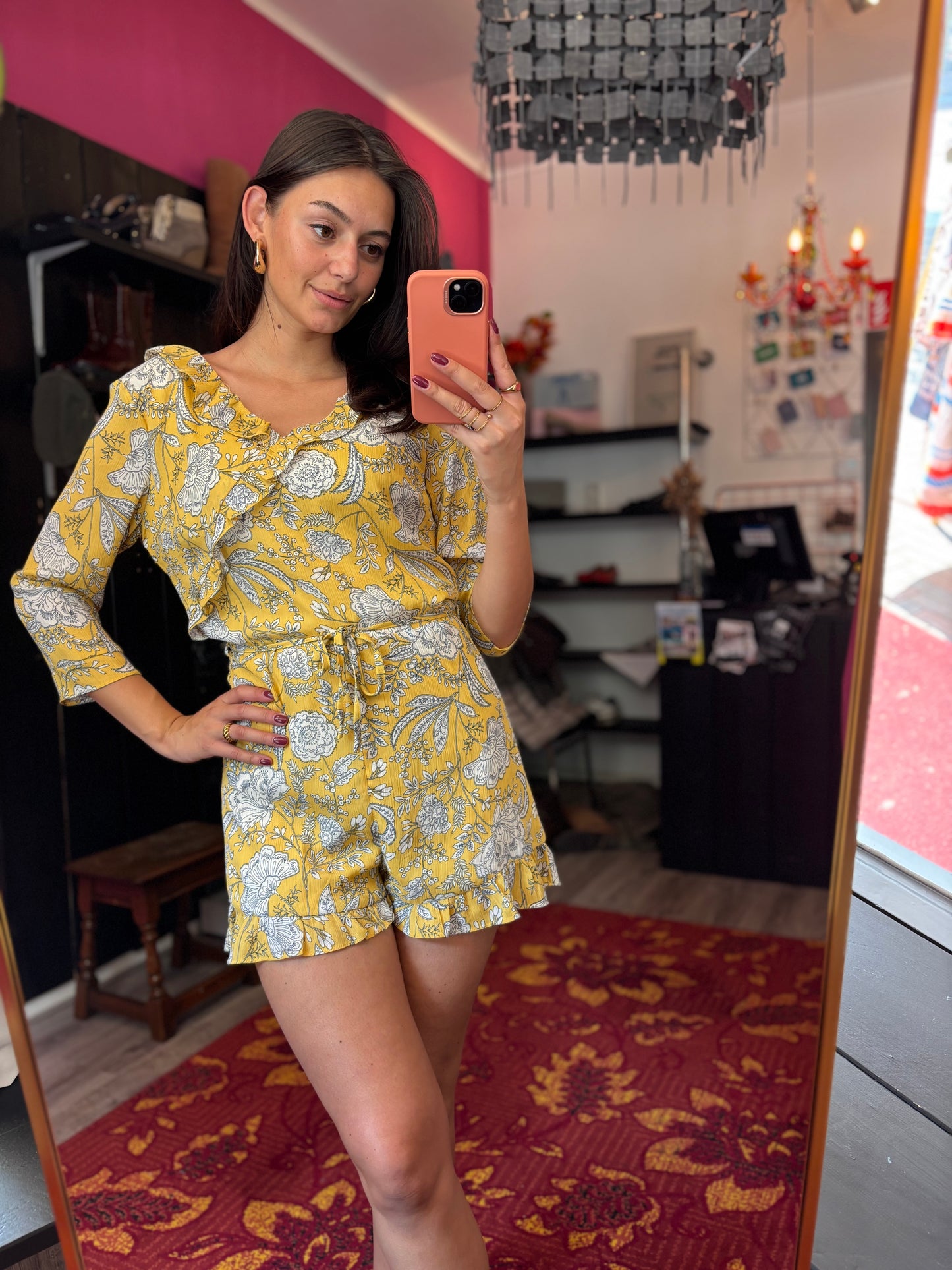 458-24 Lofty Manner playsuit maat M