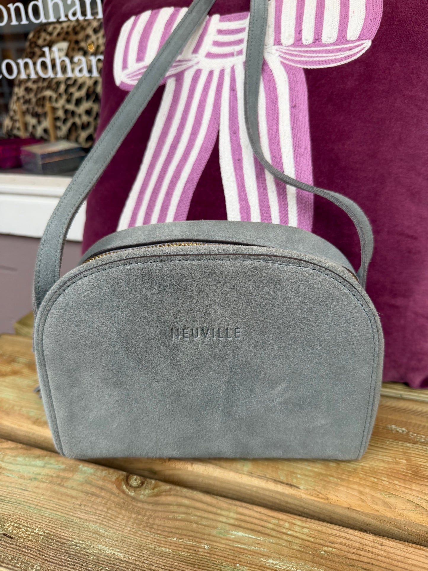 254-60 Neuville tas blauw