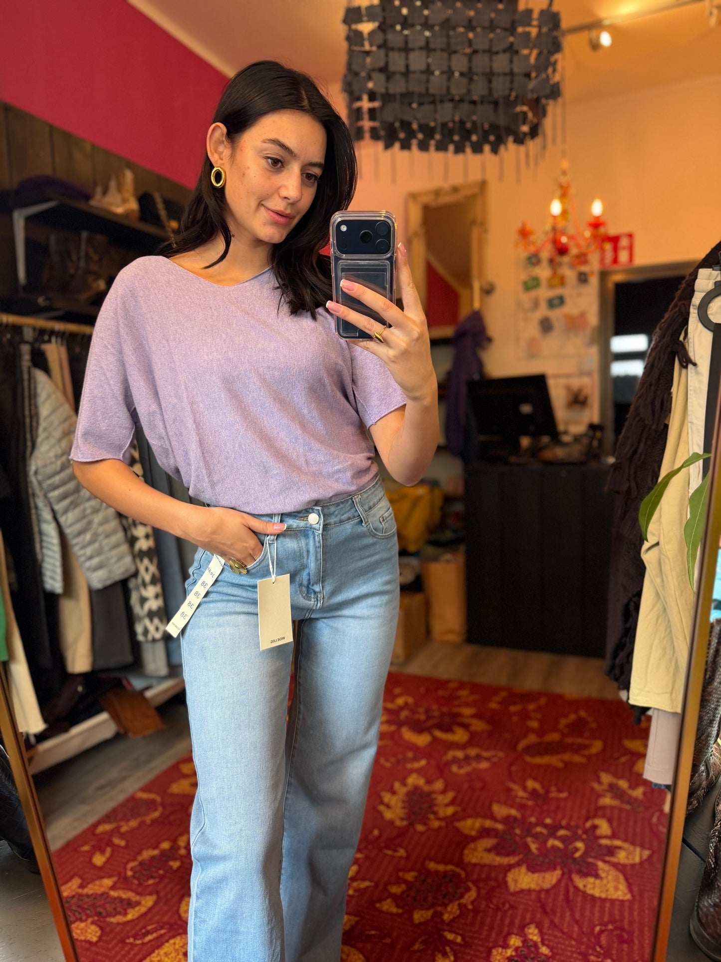 283-94 Viscose trui maat S/M/L