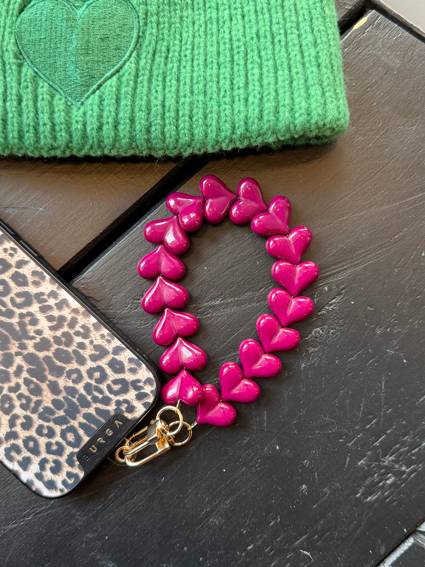 telefoonkoord burgundy