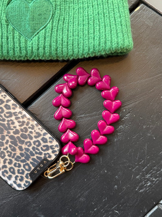 telefoonkoord burgundy