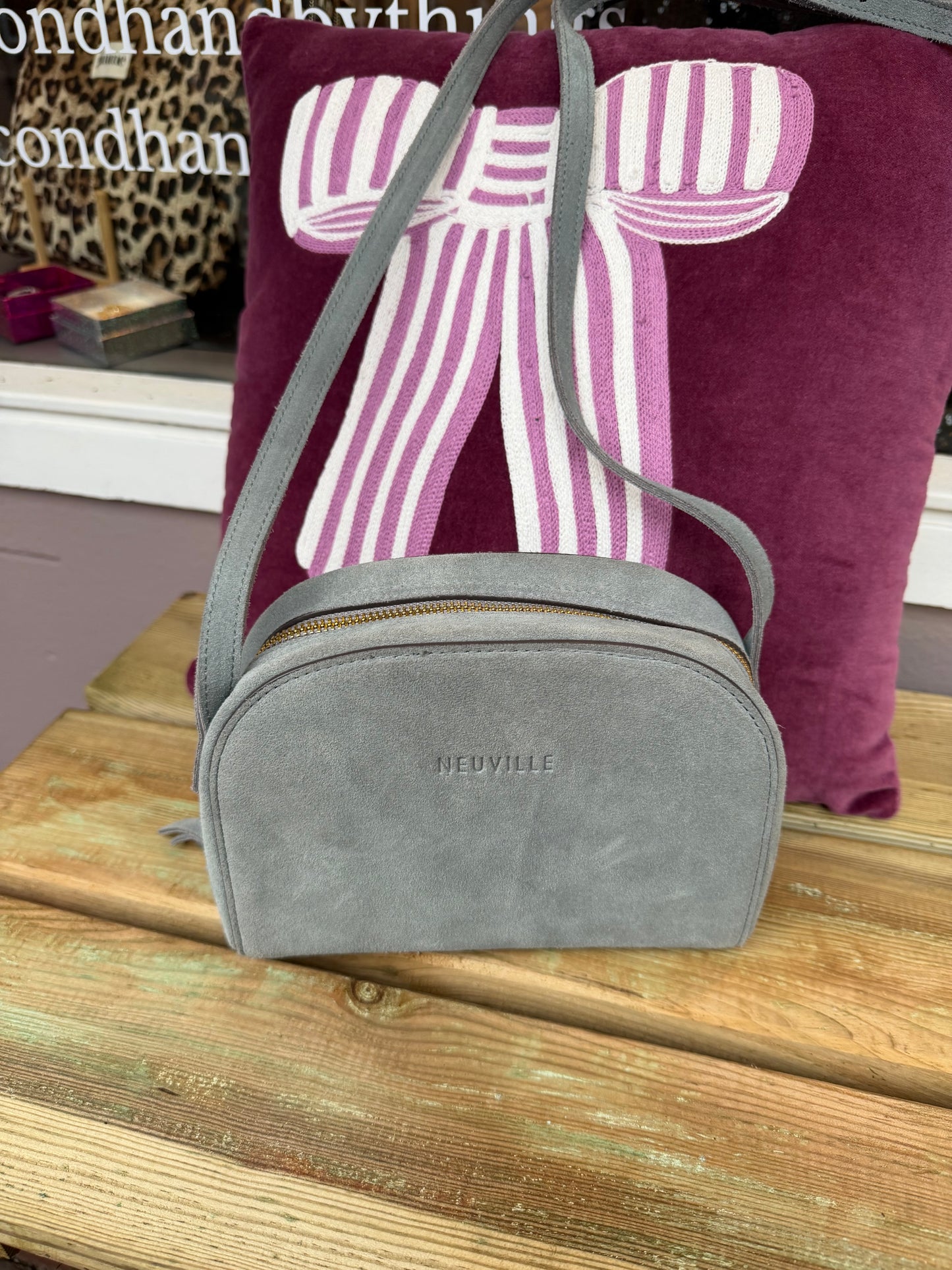 254-60 Neuville tas blauw