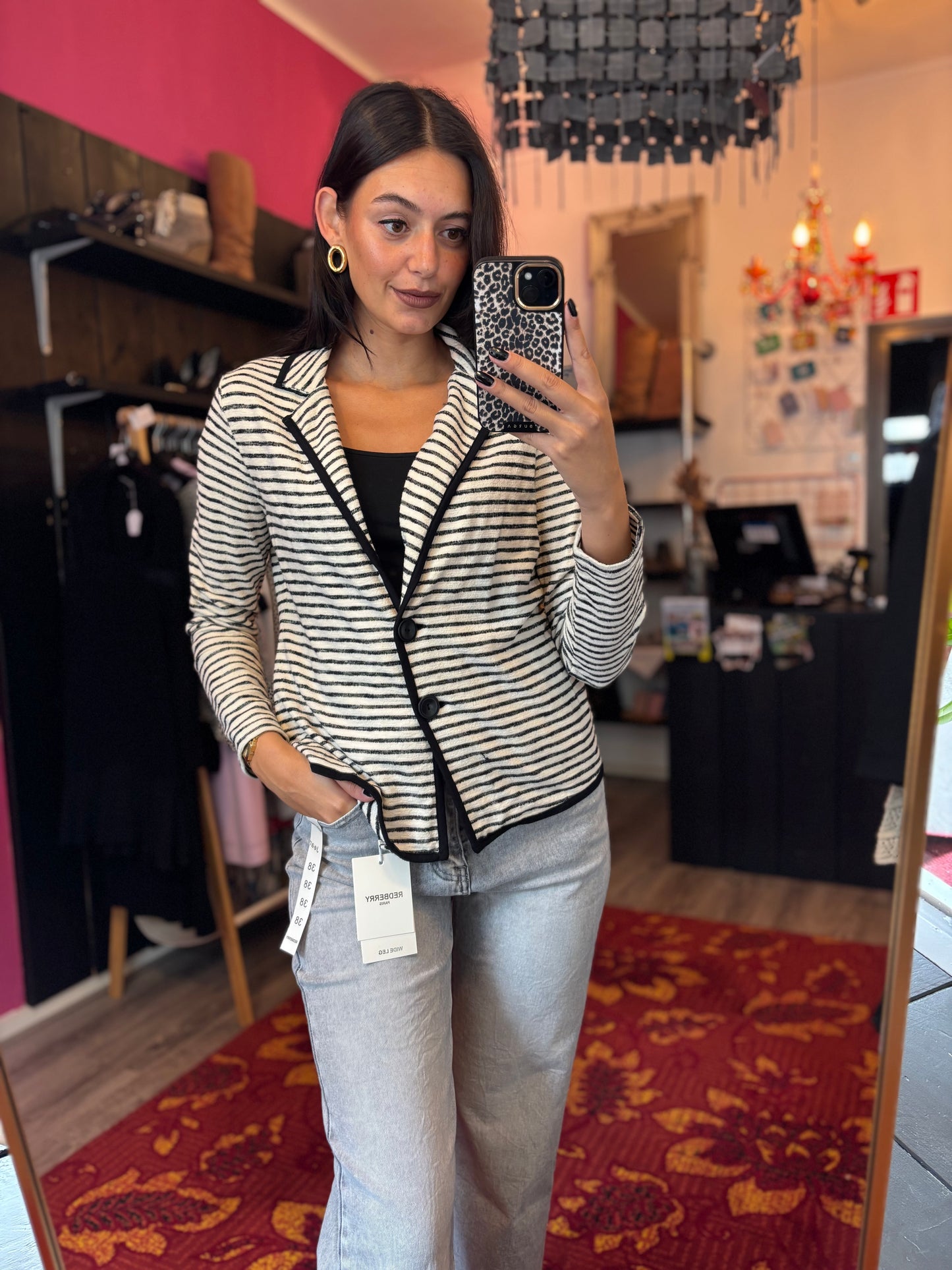 283-84 Poools vest maat 40