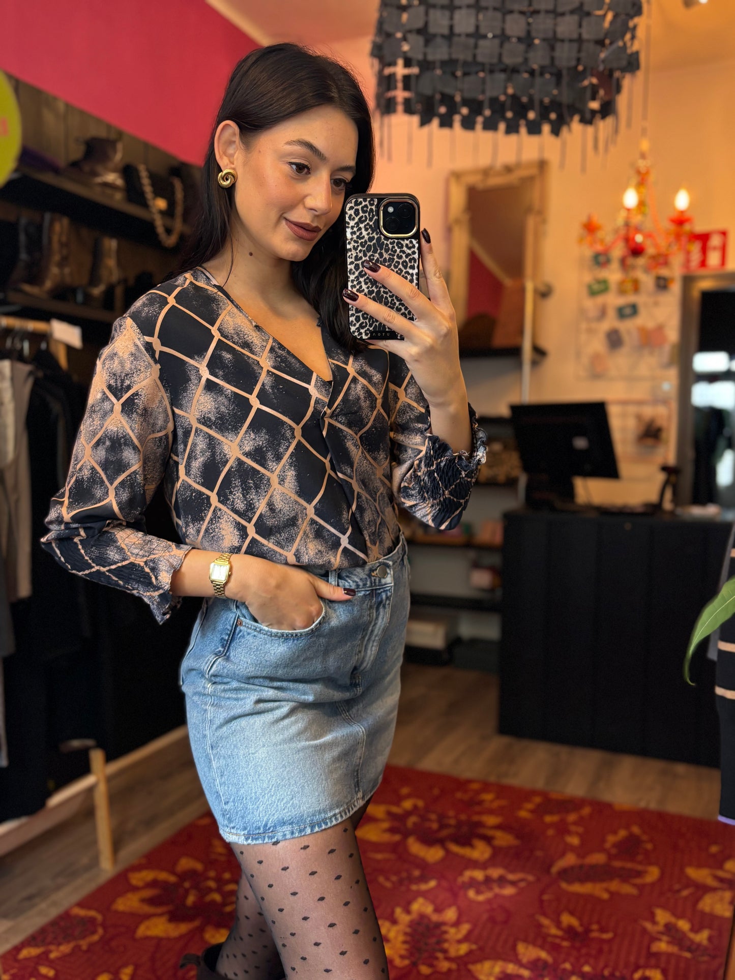 206-67 Isay blouse maat M