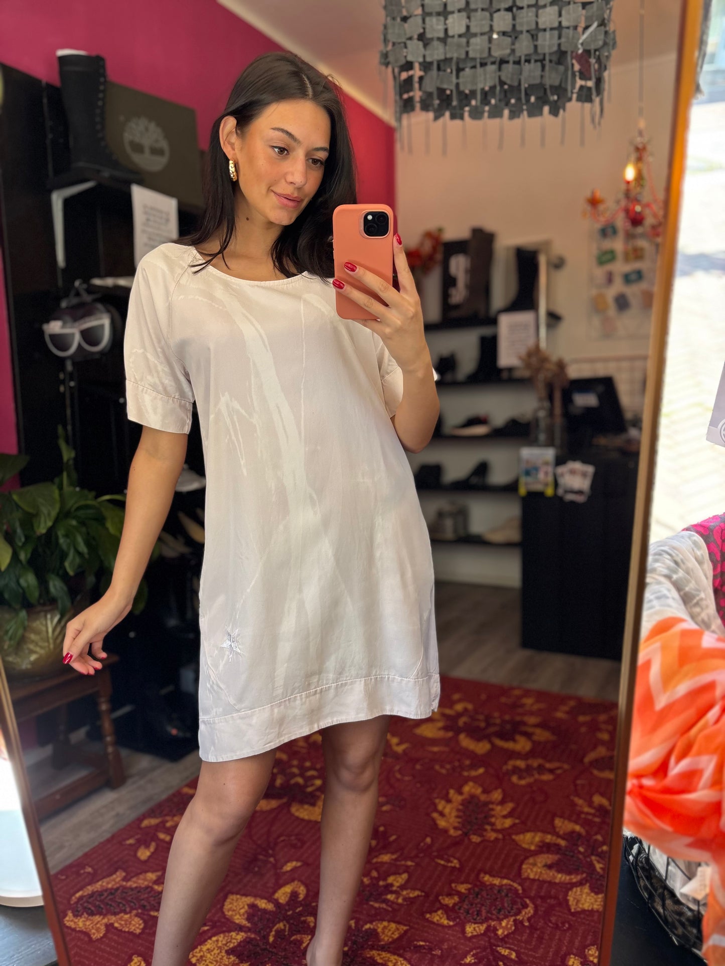 418-9 Transfer jurk maat M