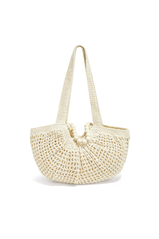 Beach Bags Solid Color Casual Cotton Daily Accessories