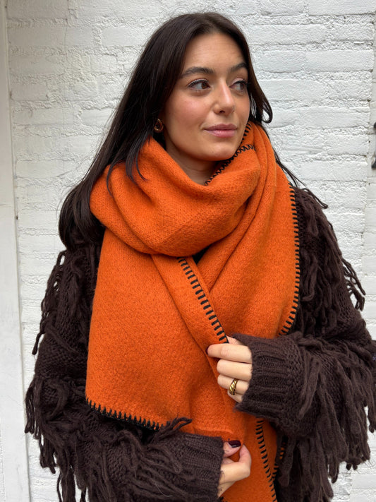 Sjaal oranje